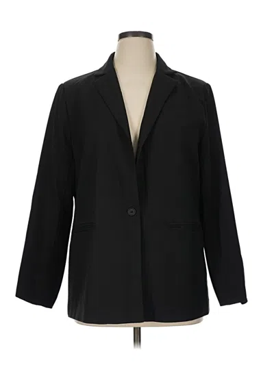 Pre-owned Prettygarden Blazer Jacket In Black