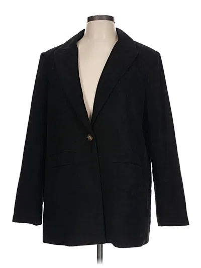 Pre-owned Prettygarden Blazer Jacket In Black