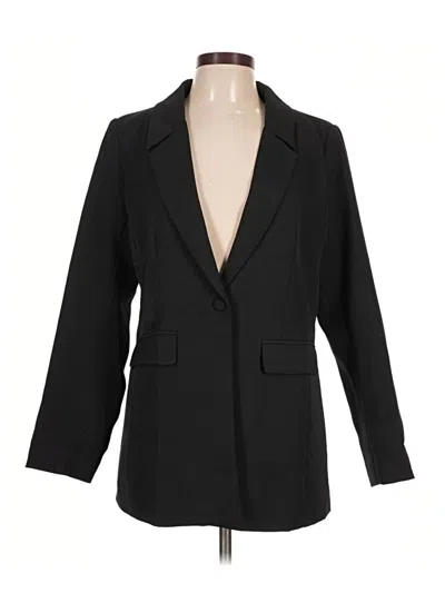 Pre-owned Prettygarden Blazer Jacket In Black