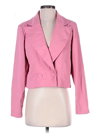 Pre-owned Prettygarden Blazer Jacket In Pink