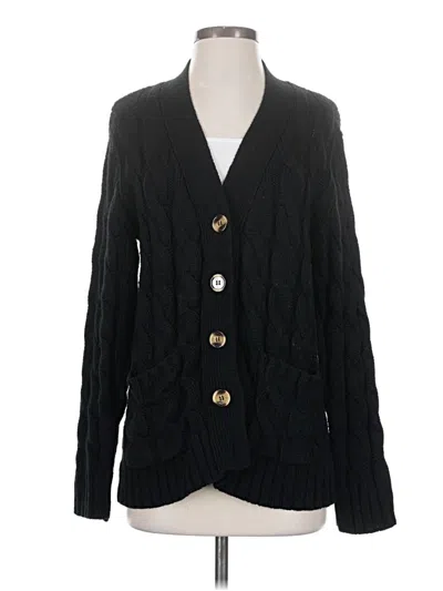 Pre-owned Prettygarden Cardigan Sweater In Black