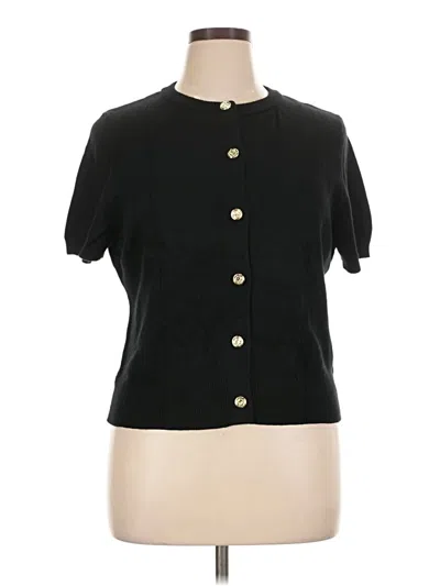 Pre-owned Prettygarden Cardigan Sweater In Black