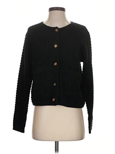 Pre-owned Prettygarden Cardigan Sweater In Black