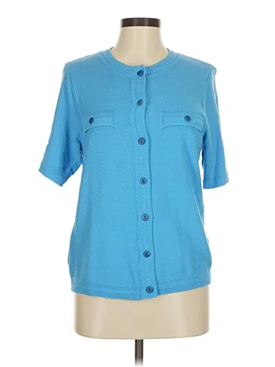 Pre-owned Prettygarden Cardigan Sweater In Blue