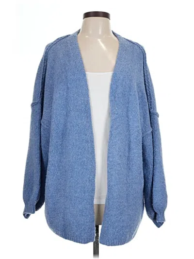 Pre-owned Prettygarden Cardigan Sweater In Blue