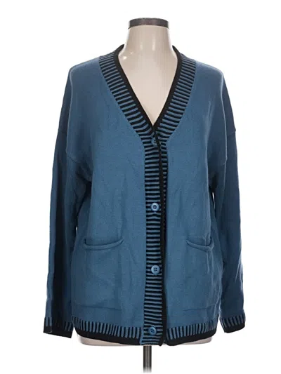 Pre-owned Prettygarden Cardigan Sweater In Blue