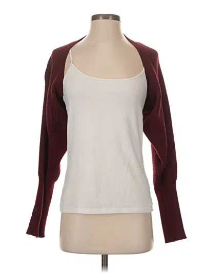 Pre-owned Prettygarden Cardigan Sweater In Burgundy