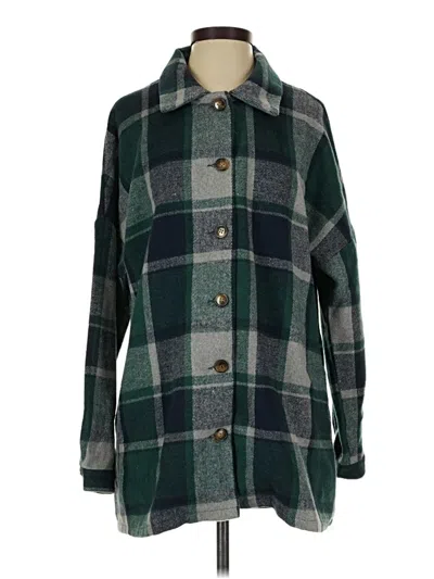 Pre-owned Prettygarden Cardigan Sweater In Green