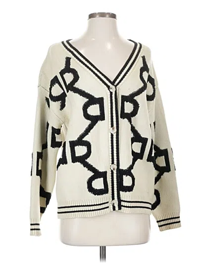 Pre-owned Prettygarden Cardigan Sweater In Ivory