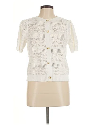 Pre-owned Prettygarden Cardigan Sweater In Ivory