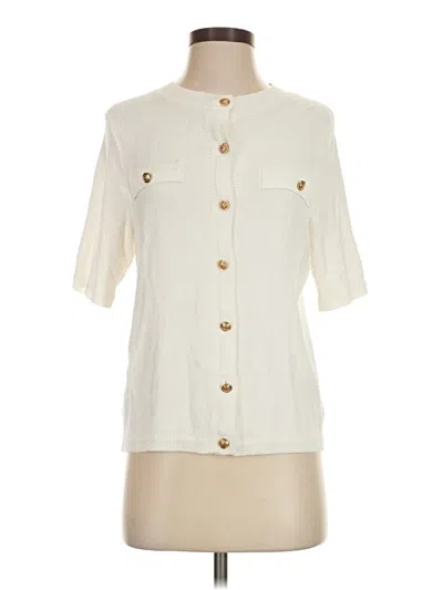 Pre-owned Prettygarden Cardigan Sweater In Ivory
