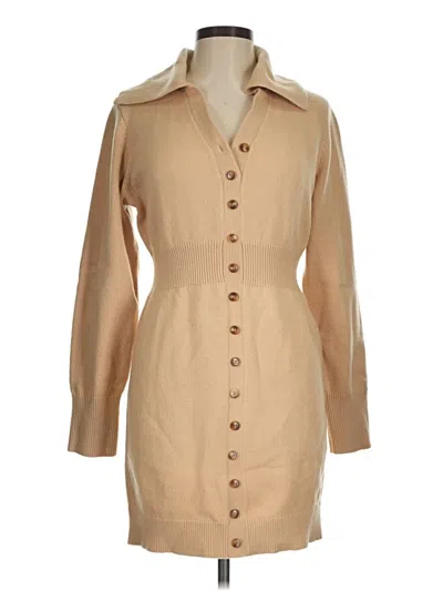 Pre-owned Prettygarden Cardigan Sweater In Tan