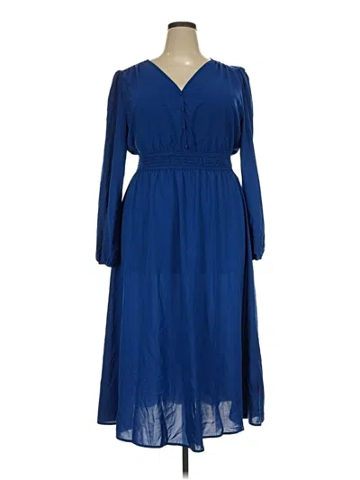Pre-owned Prettygarden Casual Dress In Blue