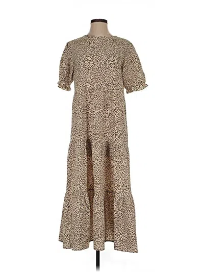 Pre-owned Prettygarden Casual Dress In Brown