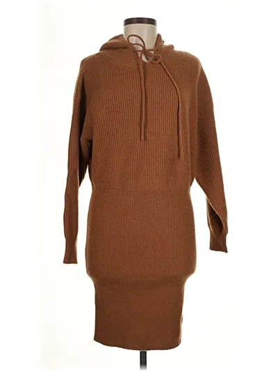 Pre-owned Prettygarden Casual Dress In Brown