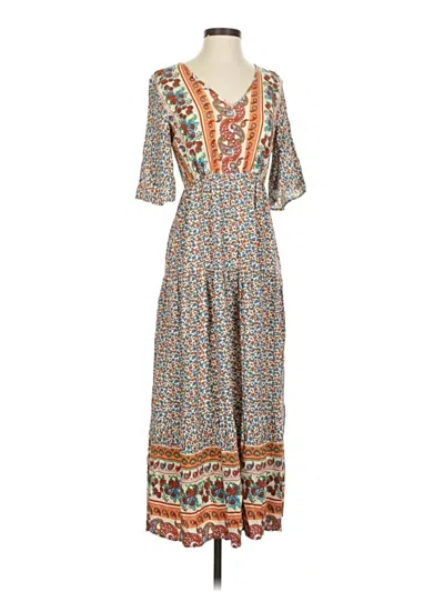 Pre-owned Prettygarden Casual Dress In Brown