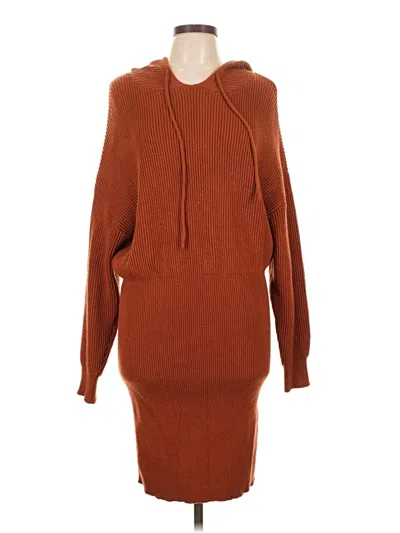 Pre-owned Prettygarden Casual Dress In Brown