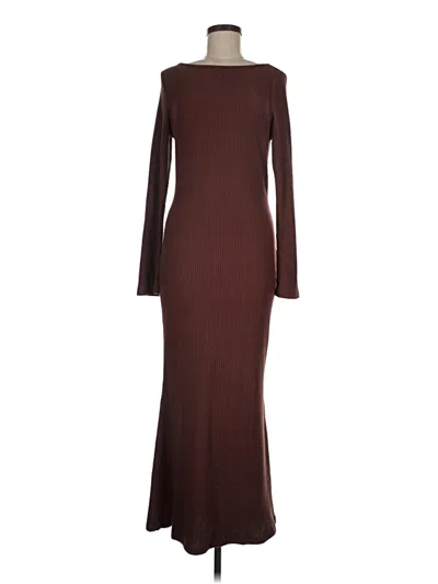Pre-owned Prettygarden Casual Dress In Brown