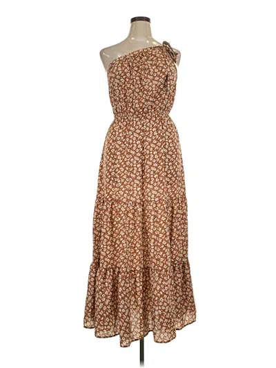 Pre-owned Prettygarden Casual Dress In Brown
