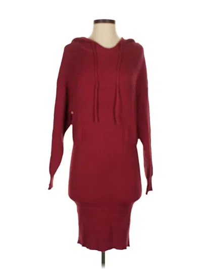 Pre-owned Prettygarden Casual Dress In Burgundy