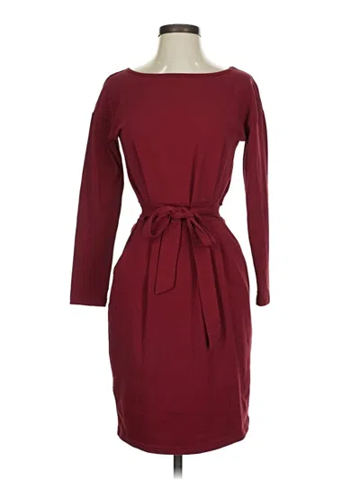 Pre-owned Prettygarden Casual Dress In Burgundy