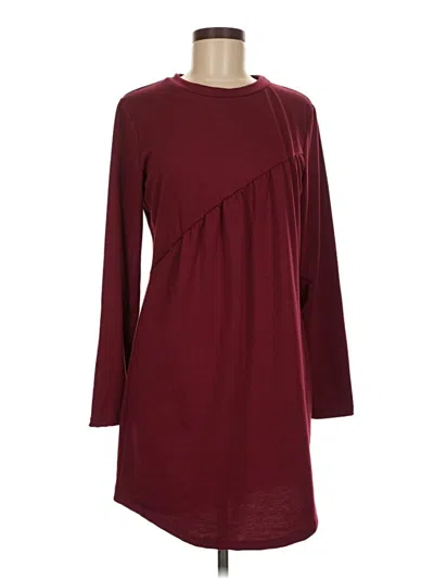 Pre-owned Prettygarden Casual Dress In Burgundy