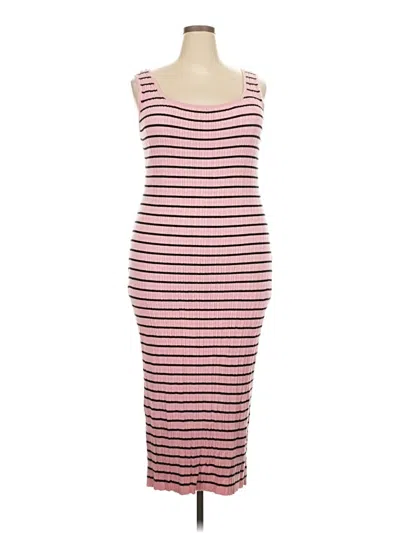Pre-owned Prettygarden Casual Dress In Burgundy