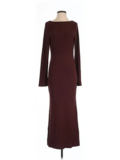Pre-owned Prettygarden Casual Dress In Burgundy