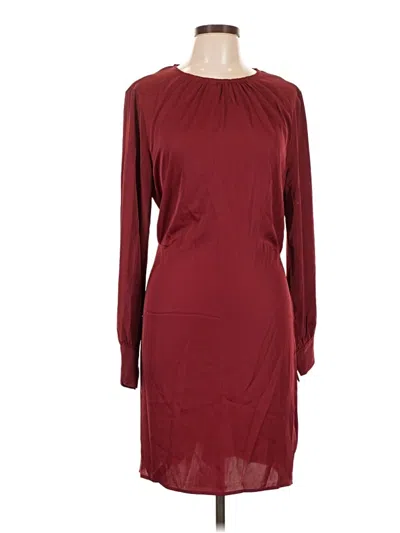 Pre-owned Prettygarden Casual Dress In Burgundy