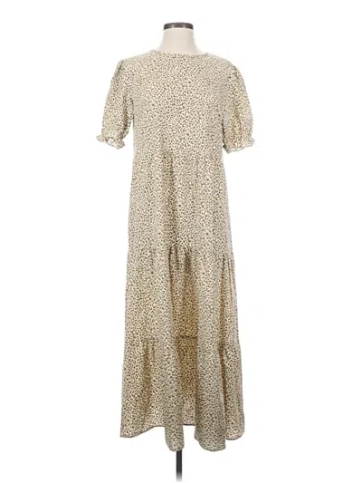 Pre-owned Prettygarden Casual Dress In Ivory