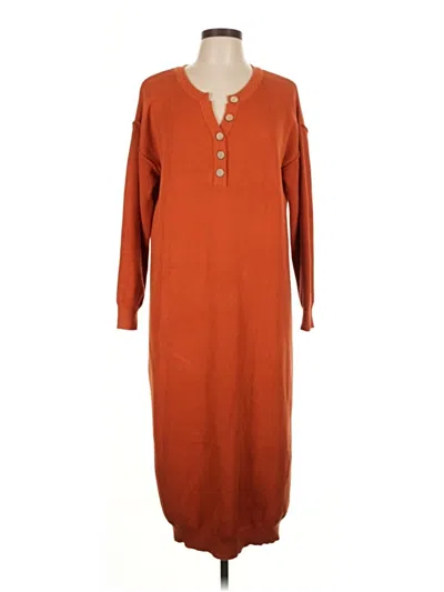 Pre-owned Prettygarden Casual Dress In Orange