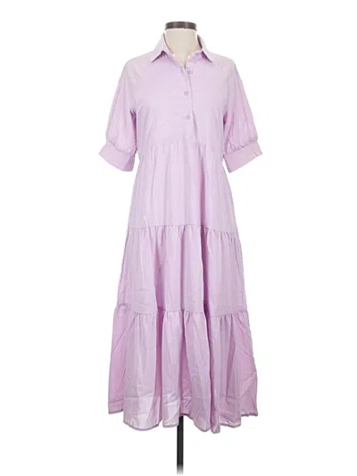 Pre-owned Prettygarden Casual Dress In Purple