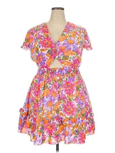 Pre-owned Prettygarden Casual Dress In Purple
