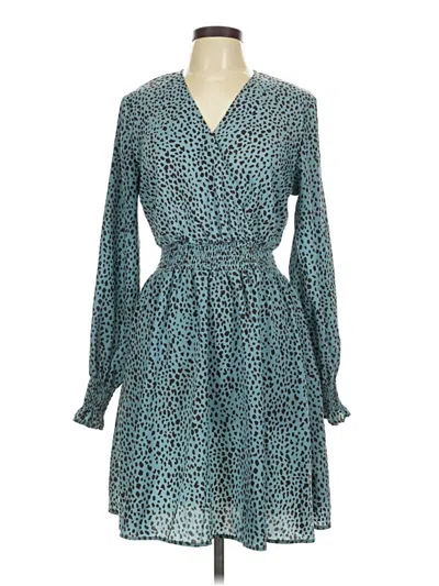 Pre-owned Prettygarden Casual Dress In Teal