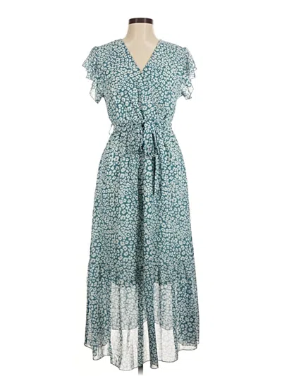Pre-owned Prettygarden Casual Dress In Teal