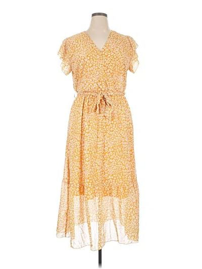 Pre-owned Prettygarden Casual Dress In Yellow