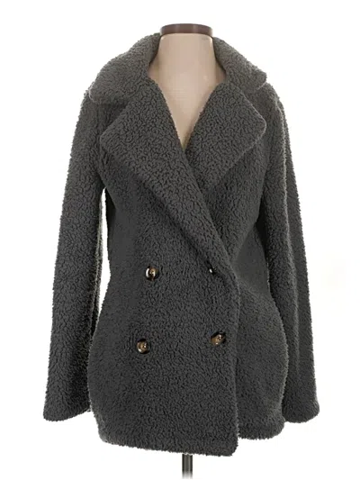 Pre-owned Prettygarden Coat In Gray