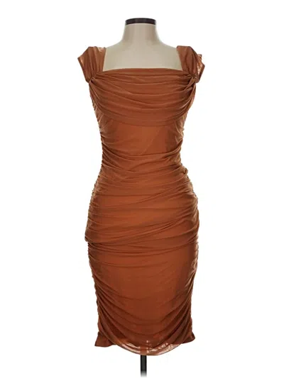 Pre-owned Prettygarden Cocktail Dress In Brown
