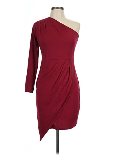 Pre-owned Prettygarden Cocktail Dress In Burgundy