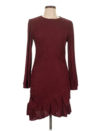 Pre-owned Prettygarden Cocktail Dress In Burgundy