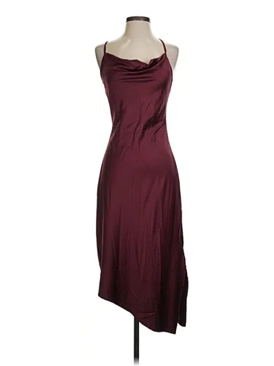 Pre-owned Prettygarden Cocktail Dress In Burgundy