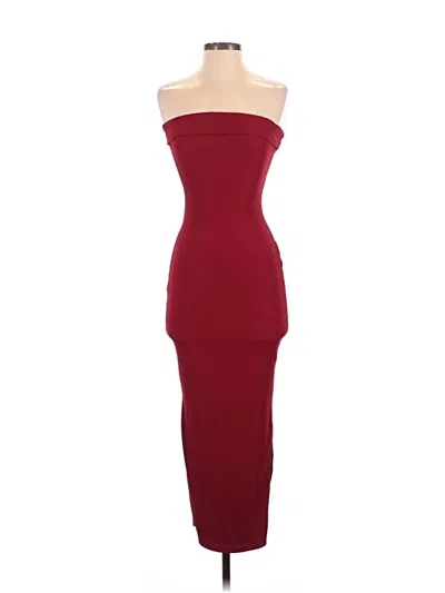 Pre-owned Prettygarden Cocktail Dress In Burgundy