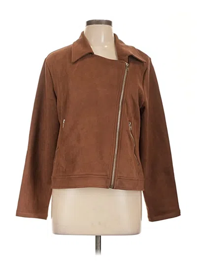 Pre-owned Prettygarden Jacket In Brown