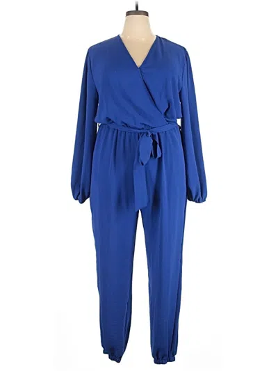 Pre-owned Prettygarden Jumpsuit In Blue
