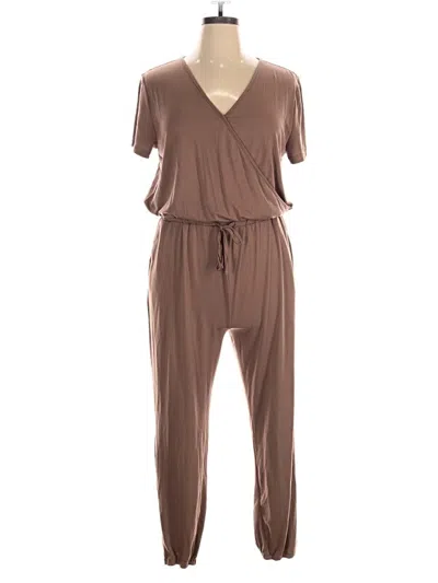 Pre-owned Prettygarden Jumpsuit In Brown