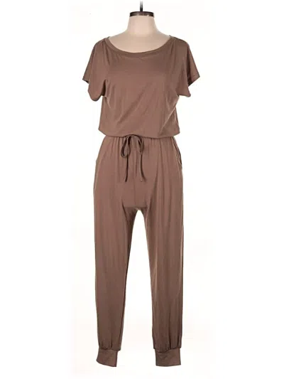 Pre-owned Prettygarden Jumpsuit In Brown