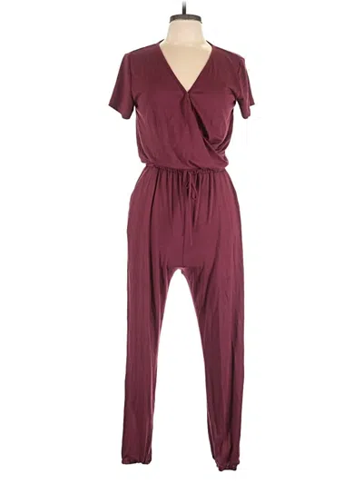 Pre-owned Prettygarden Jumpsuit In Burgundy