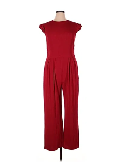 Pre-owned Prettygarden Jumpsuit In Red