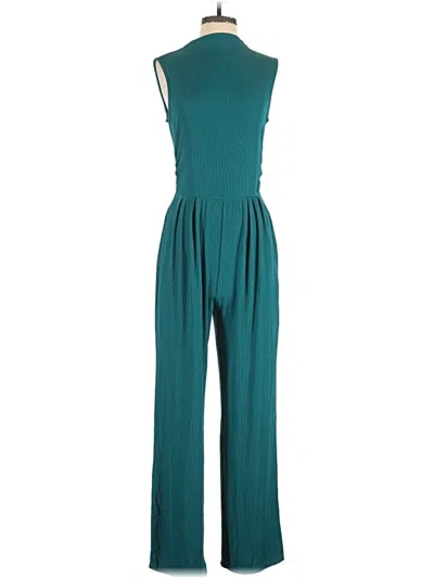 Pre-owned Prettygarden Jumpsuit In Teal