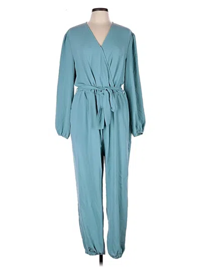 Pre-owned Prettygarden Jumpsuit In Teal